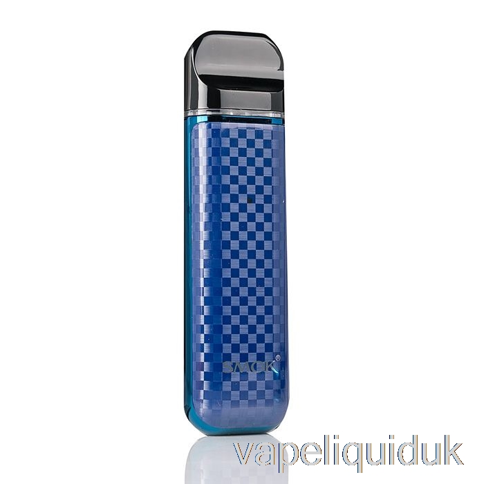 SMOK NOVO 2 25W Pod System Blue Carbon Fiber Vape Juice